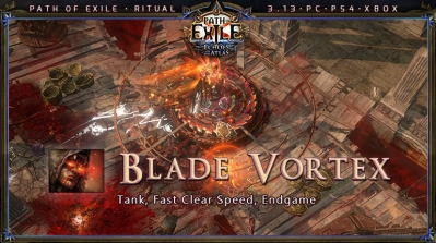 [Ritual] PoE 3.13 Mauarder Chieftain Fire Blade Vortex Fast Build (PC,PS4,Xbox)